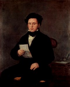 Juan Bautista de Muguiro by Goya