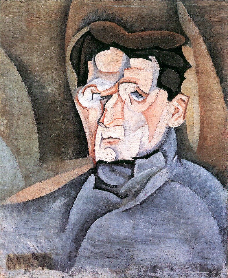 Juan Gris Portrait Maurice Raynal
