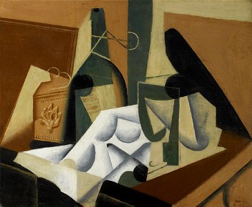 Juan Gris - The White Tablecloth - Google Art Project. Free illustration for personal and commercial use.