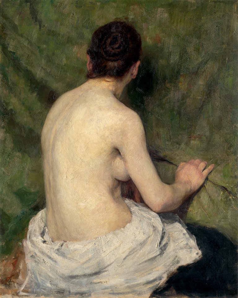 Jozef Hanula - Study of Female Nude - O 770 - Slovak National Gallery