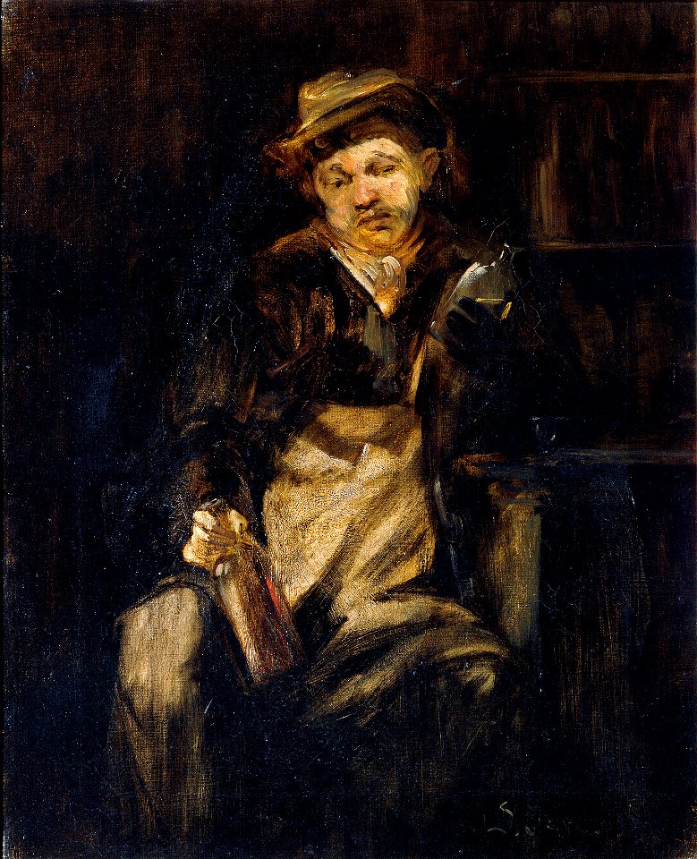 Jozef Israëls - Der Trinker - 7950 - Kunsthistorisches Museum
