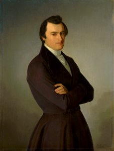 Jozef Božetech Klemens - Portrait of M. M. Hodža - O 6269 - Slovak National Gallery