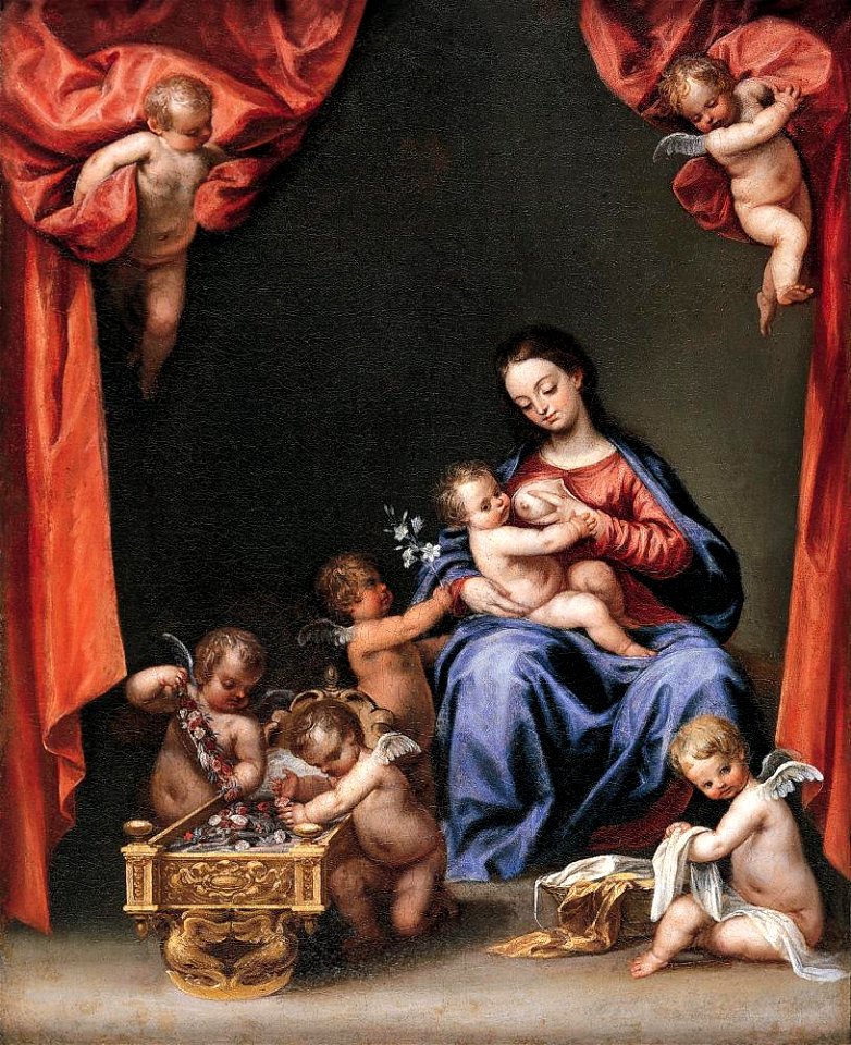 Juan de Sevilla - Virgin and Child - A126 - Hispanic Society of America