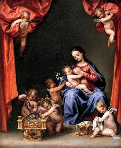 Juan de Sevilla - Virgin and Child - A126 - Hispanic Society of America