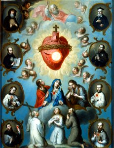 Juan Patricio Morlete Ruiz - The Heart of Jesus - Google Art Project