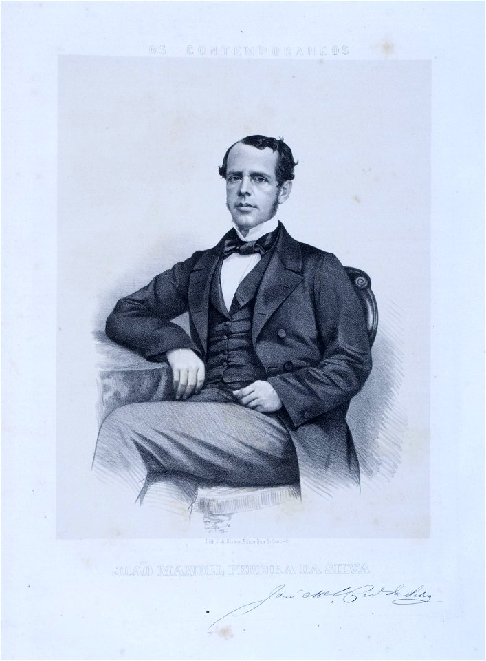 João Manoel Pereira da Silva - Litografia