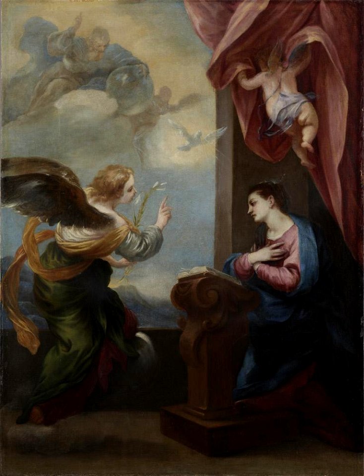 Juan Antonio Escalante - The Annunciation - A67 - Hispanic Society of ...