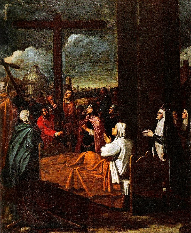 Juan van der Hamen y León - Die Heilige Helena und die Entdeckung des wahren kreuzes