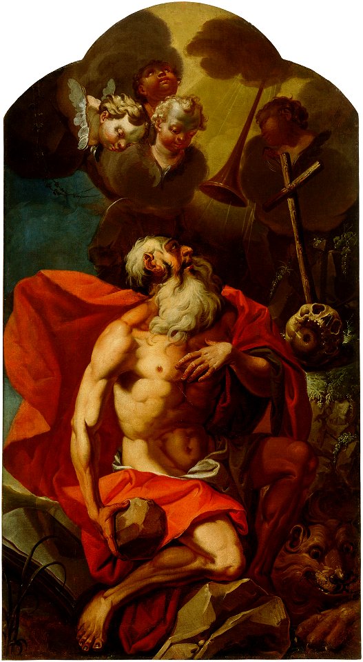 Jožef Anton Lerchinger - Sv. Hieronim