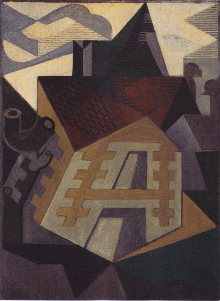 Juan Gris - Landschaft bei Beaulieu