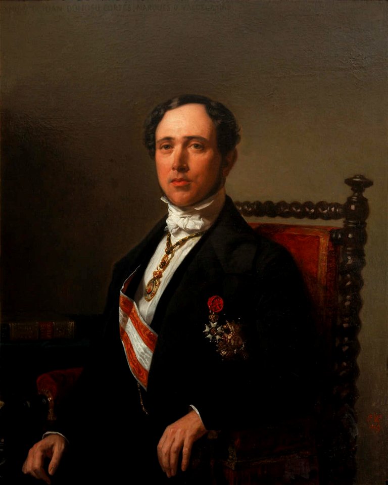Juan Donoso Cortés, por Federico Madrazo