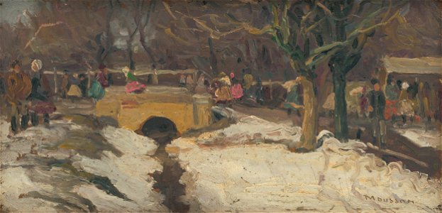 Jozef Theodor Mousson - Trh - O 3818 - Slovak National Gallery