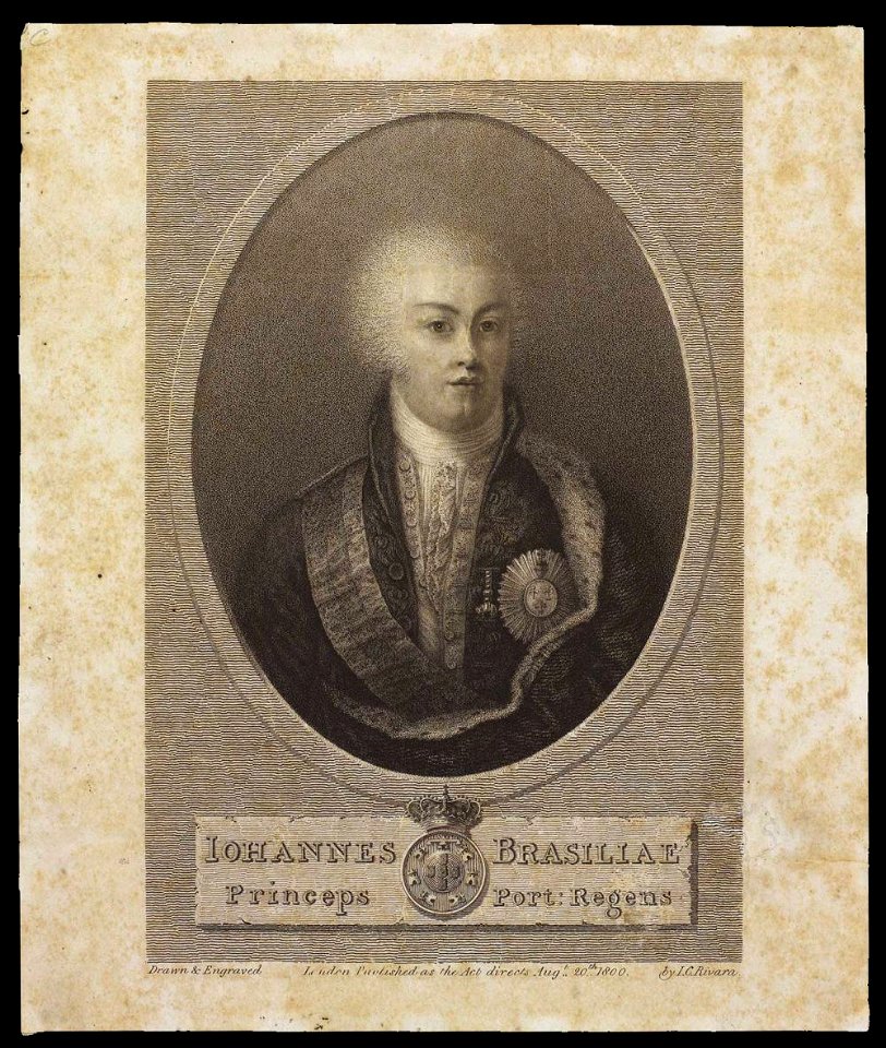 João Caetano Rivara - Dom João VI, Príncipe Regente do Brasil