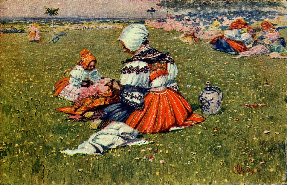 Joža Uprka - Svatobořičanka od Kyjova