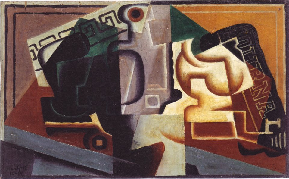 Juan Gris - Glas und Karaffe