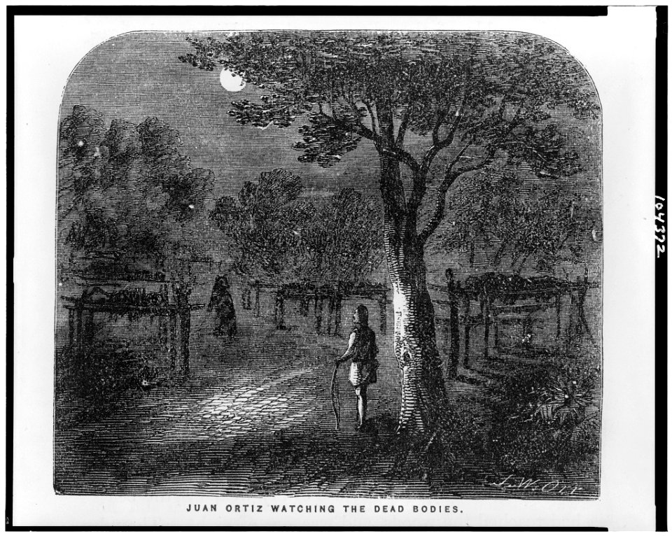 Juan Ortiz watching the dead bodies - J.W. Orr, N.Y. LCCN91789839