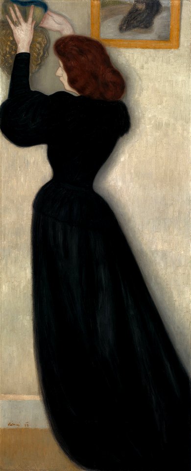 Jozseph Rippl-Rónaï - Slender Woman with Vase - 2011.308 - Art Institute of Chicago