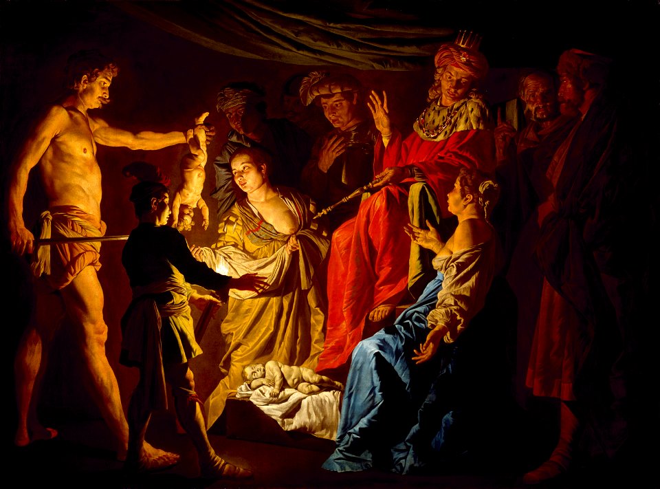 Matthias Stom - The Judgment of Solomon - 70.15 - Museum of Fine Arts