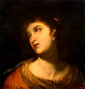 Juan de Valdés Leal , Head of a Woman 01