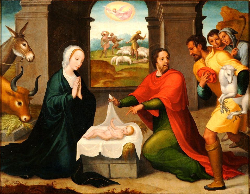 Juan Correa de Vivar - Adoration of the Shepherds - Google Art Project