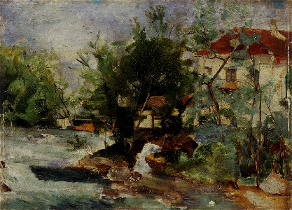 Jožef Petkovšek - Hiša ob vodi