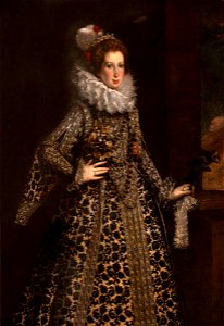 Juan Pantoja de la Cruz (1553-1608) (attributed to) - Countess Pallavicino (^), Lavinia Biglia - 353050 - National Trust
