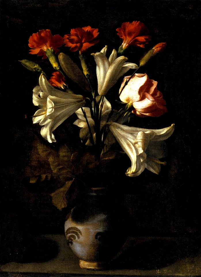 Juan Fernández - Vase of Flowers - WGA07805