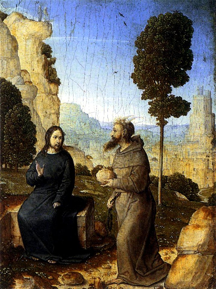 Juan de Flandes - The Temptation of Christ - WGA12048