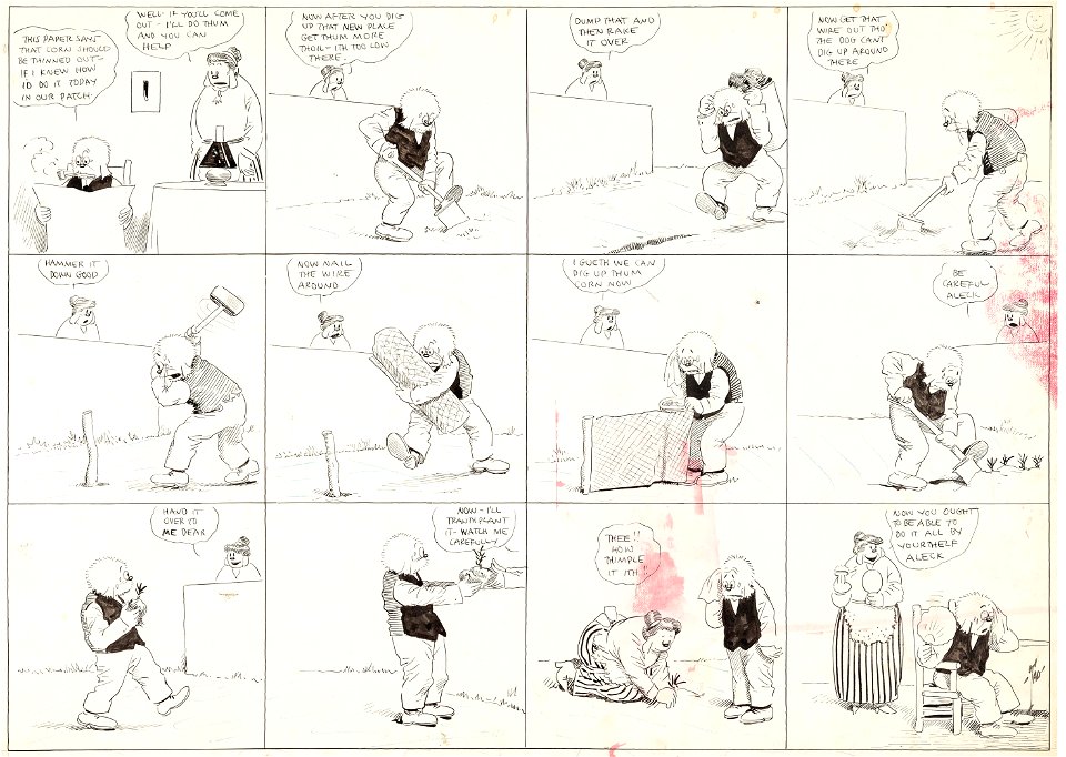 Judge Rummy - The Wife Shows the Judge How to Plant Corn