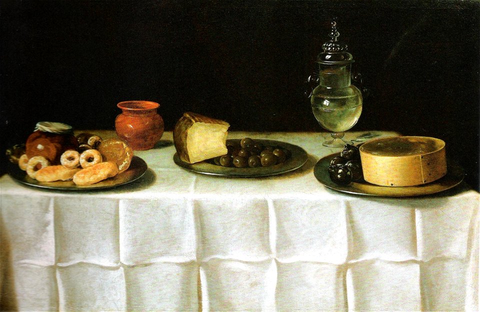 Juan van der Hamen y León - Zwischenmahlzeit