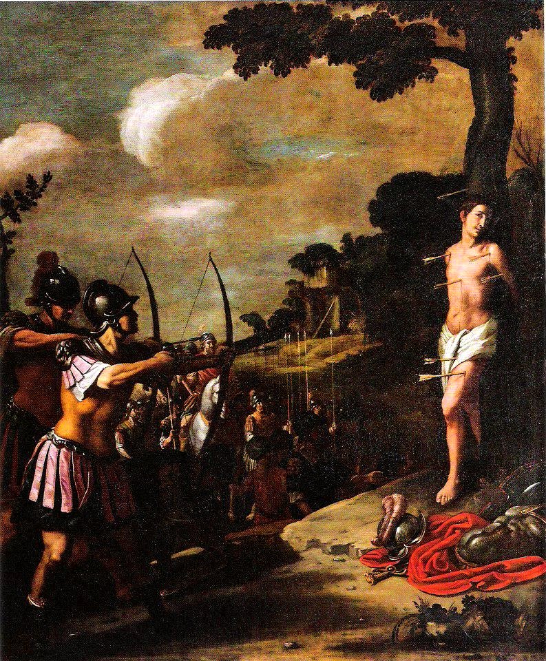 Juan van der Hamen y León - Das Martyrium des Heiligen sebastian