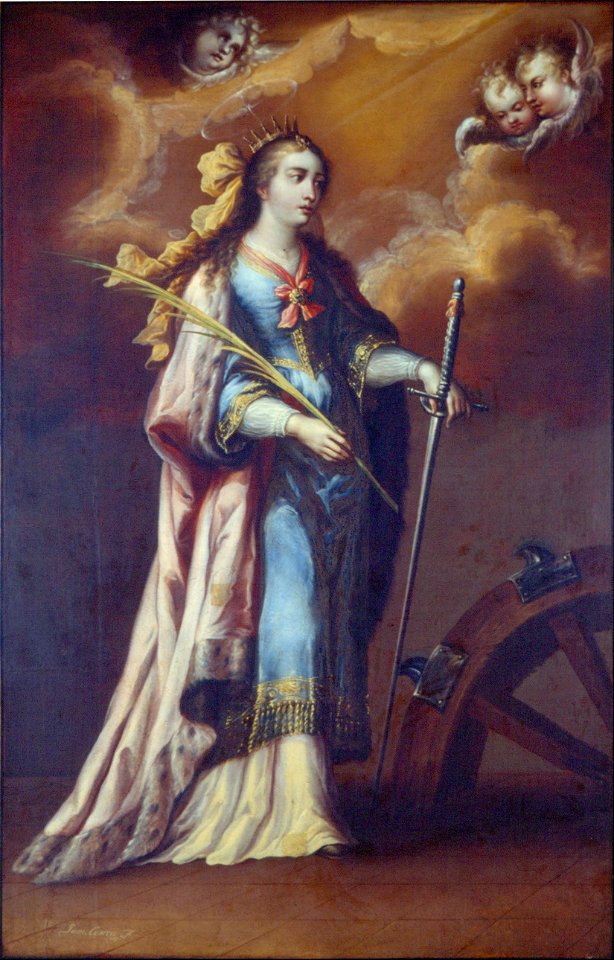 Juan Correa - Saint Catherine of Alexandria - Google Art Project
