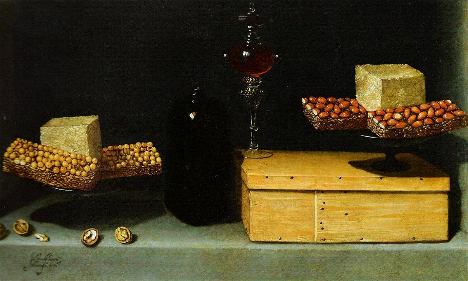Juan van der Hamen y León - Stillleben mit turrones