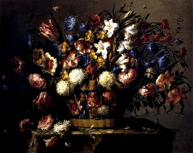 Juan de Arellano - Basket of Flowers - WGA00939
