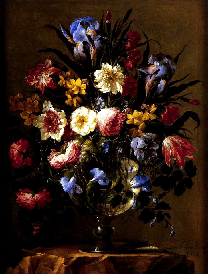 Juan de Arellano - Vase of Flowers - WGA0938