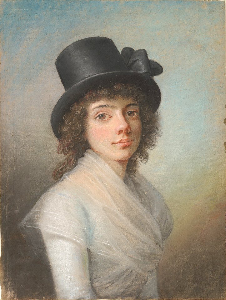 Jens Juel - Portræt af Petronella Cornelia Rømeling (ca.1792)