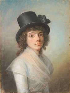 Jens Juel - Portræt af Petronella Cornelia Rømeling (ca.1792)