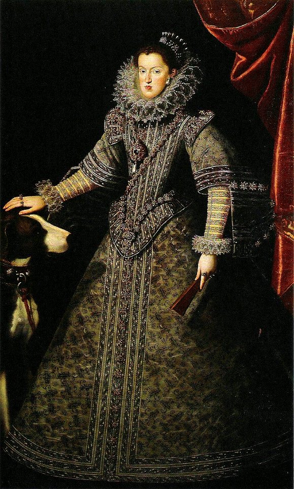Juan van der Hamen y León - Königin Margaret von Österreich