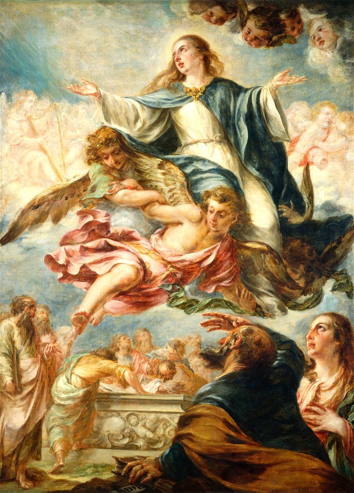 Juan de Valdés Leal , Assumption of the Virgin 01