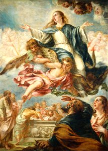 Juan de Valdés Leal , Assumption of the Virgin 01
