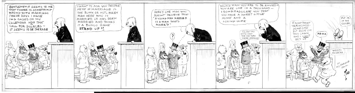 Judge Rummy holds divorce court