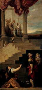 Juan de Sevilla - Introduction of the Virgin in the Temple - Google Art Project