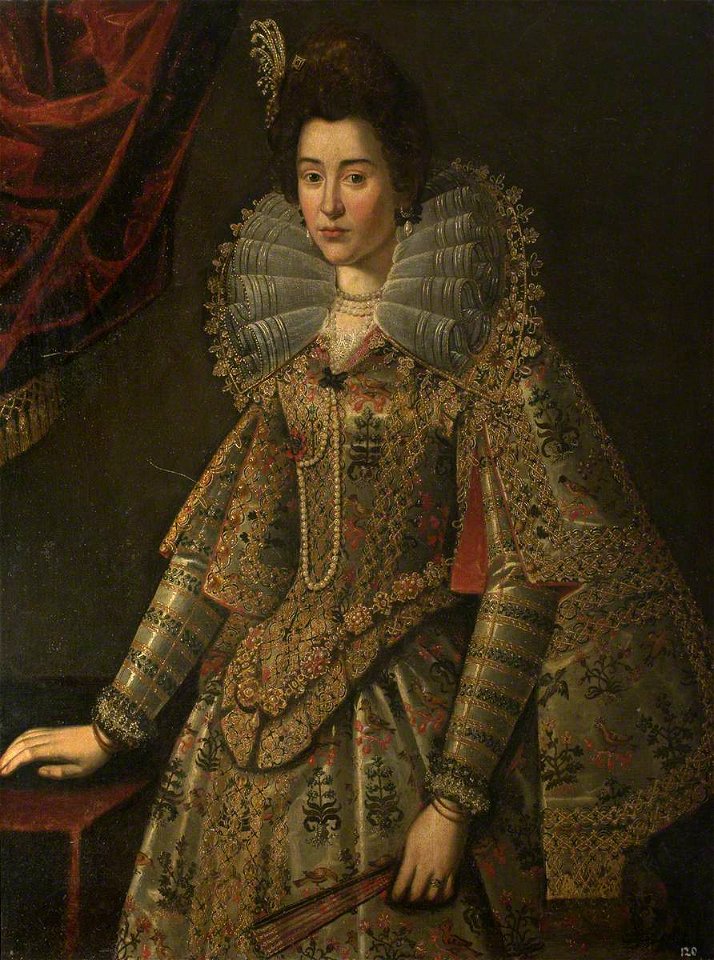 Juan Pantoja de la Cruz (1553-1608) (style of) - Portrait of an Unknown Lady - 1210288 - National Trust