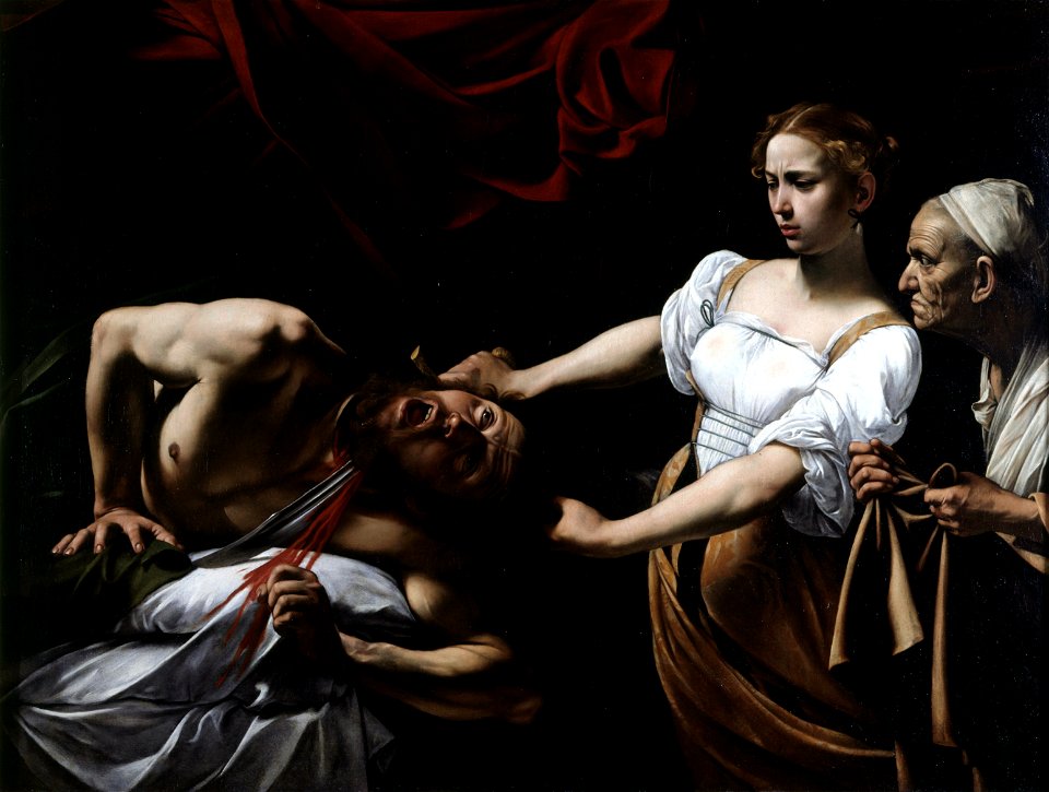 Judit y Holofernes, por Caravaggio