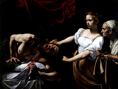 Judit y Holofernes, por Caravaggio