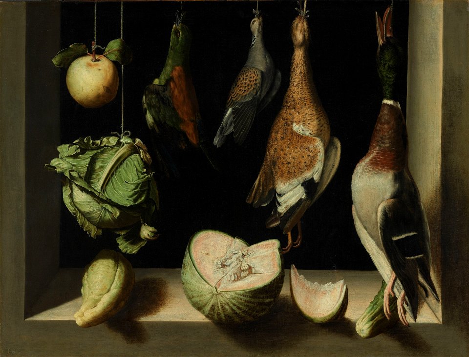 Juan Sánchez Cotán - Still Life with Game Fowl - 1955.1203 - Art Institute of Chicago