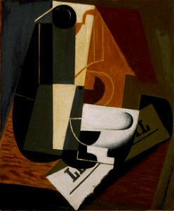 Juan Gris - Coffeepot. Free illustration for personal and commercial use.