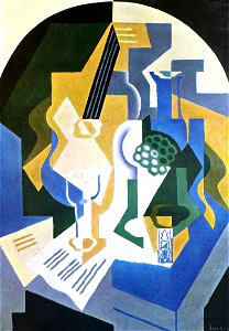 Juan Gris 003. Free illustration for personal and commercial use.