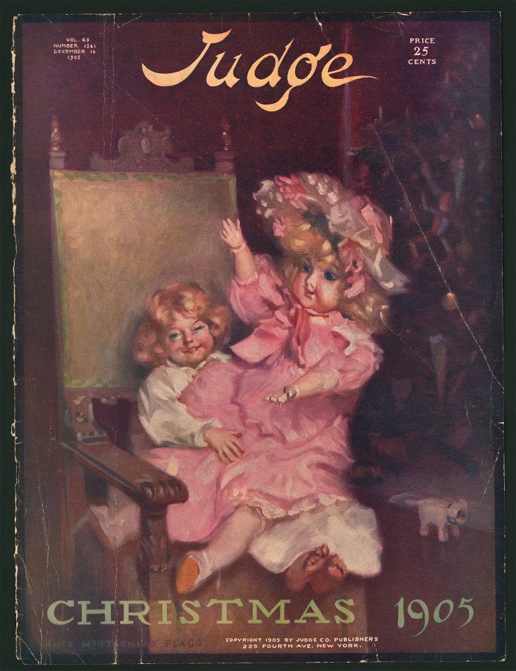 Judge. Christmas 1905. LCCN2014649563
