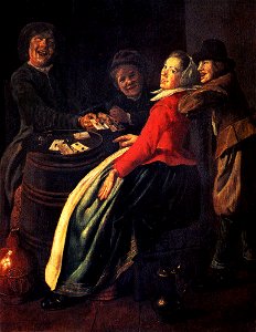 Judith Leyster A Game Of Cards